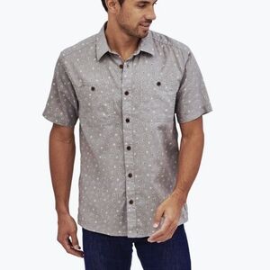 Patagonia Mens Button Up Back Step Shirt Size Medium